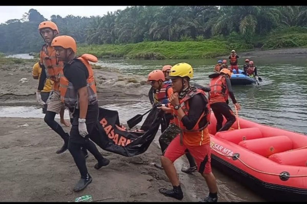 BPBD Langkat temukan anak tenggelam di Sungai Bingai