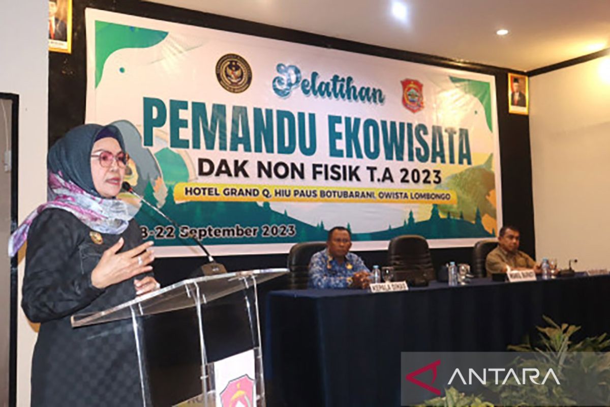 Bone Bolango Gorontalo gelar pelatihan pemandu ekowisata