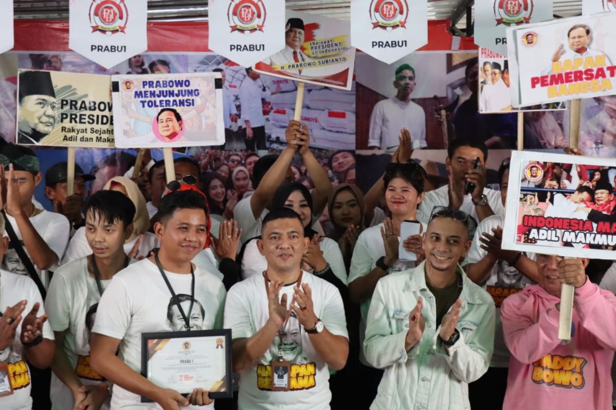 Relawan Prabu1 siap sumbang 10 juta suara untuk Prabowo pada 2024