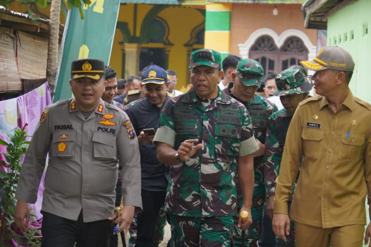 Ka Satgas sampaikan kegiatan TMMD Langkat