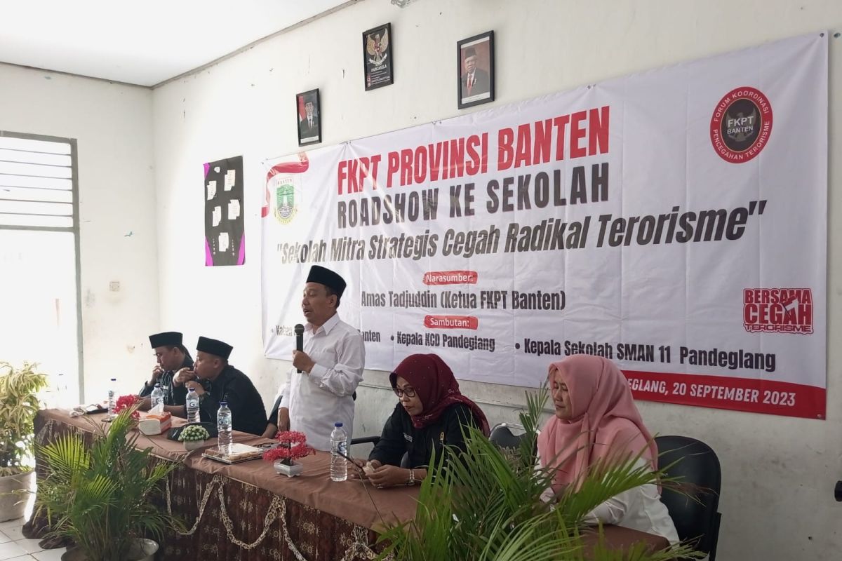 FKPT Banten sosialisasi pencegahan terorisme ke sekolah