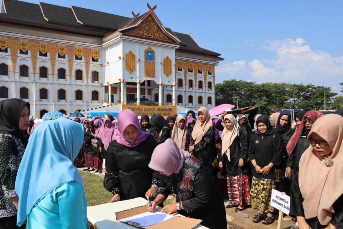 Wabup Merangin hadiri pelantikan pengurus Himpunan Perempuan Melayu Jambi