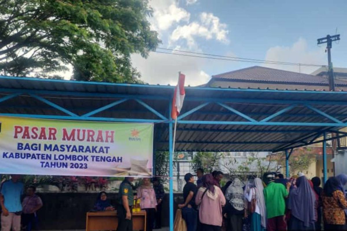 Jelang Ramadhan, Pasar murah digelar di Lombok Tengah