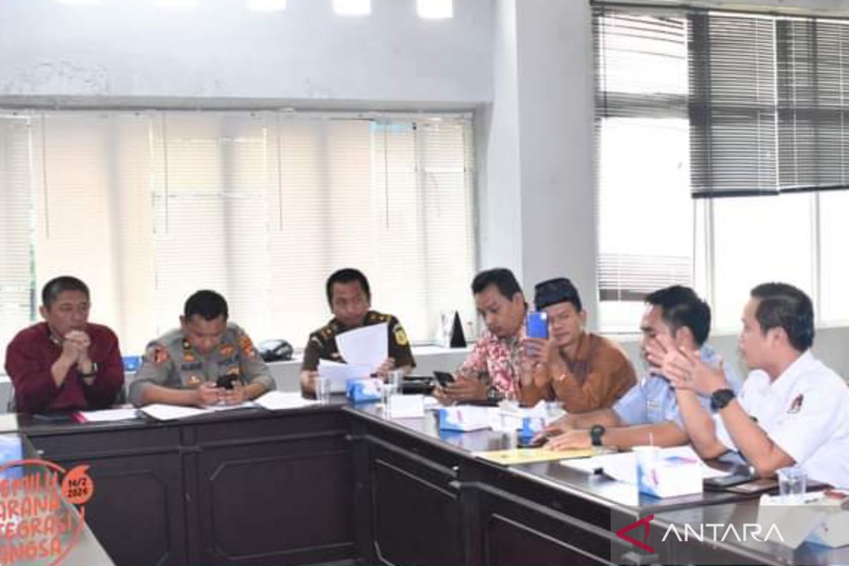 KPU dan Pemkab Bangka Barat koordinasi tentukan lokasi pemasangan APK Pemilu 2024