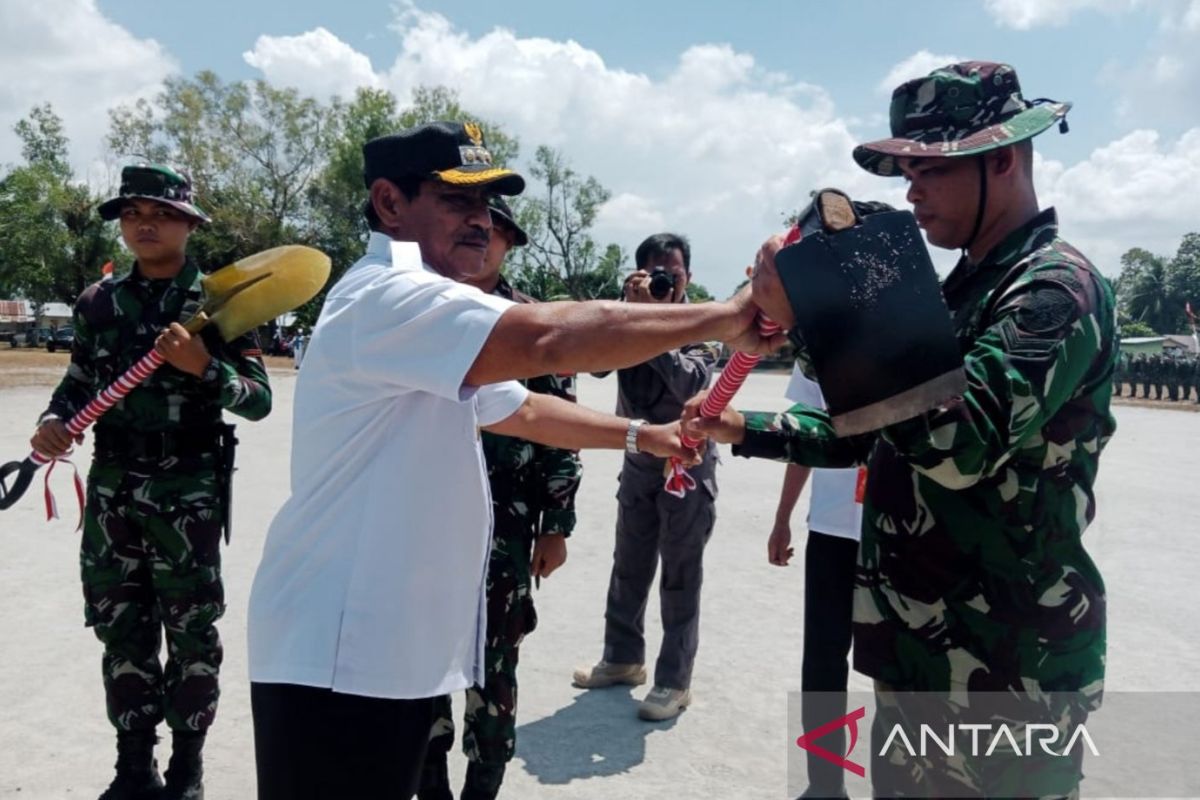 TMMD ke-118 di Belitung bangun jalan penghubung desa sepanjang 2,3 kilometer