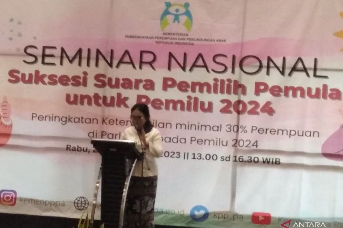 Menteri PPPA: Pemilu tonggak tingkatkan wakil perempuan di parlemen