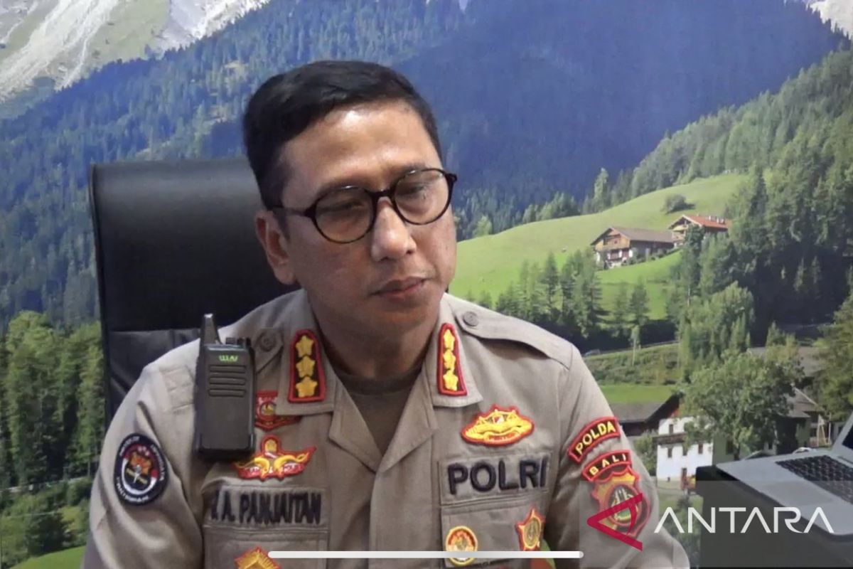 WNA pelanggar lalu lintas dan dorong polisi di Bali diamankan