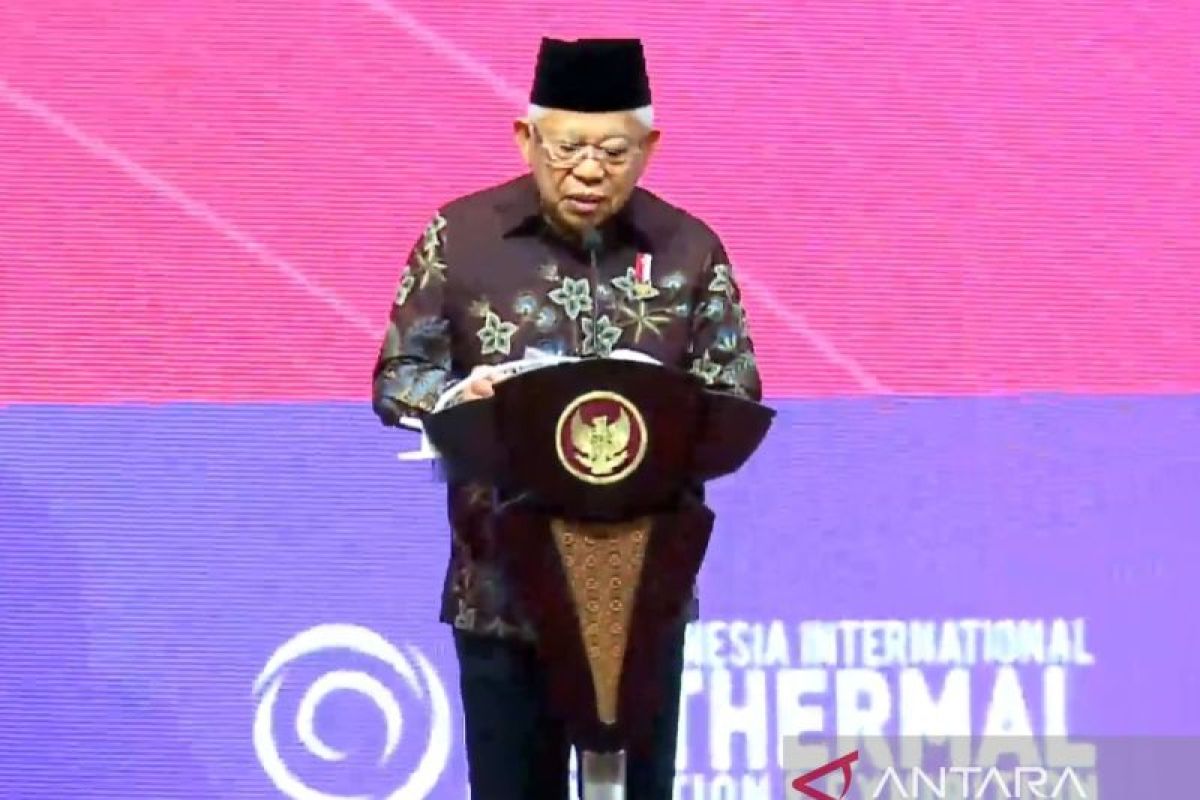 Ma'ruf Amin berharap pemda aktif fasilitasi kegiatan pemanfaatan panas bumi