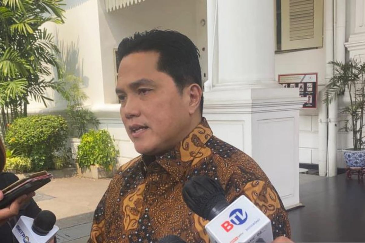 Survei Cawapres pendamping Prabowo tertinggi, ini tanggapan Erick Thohir