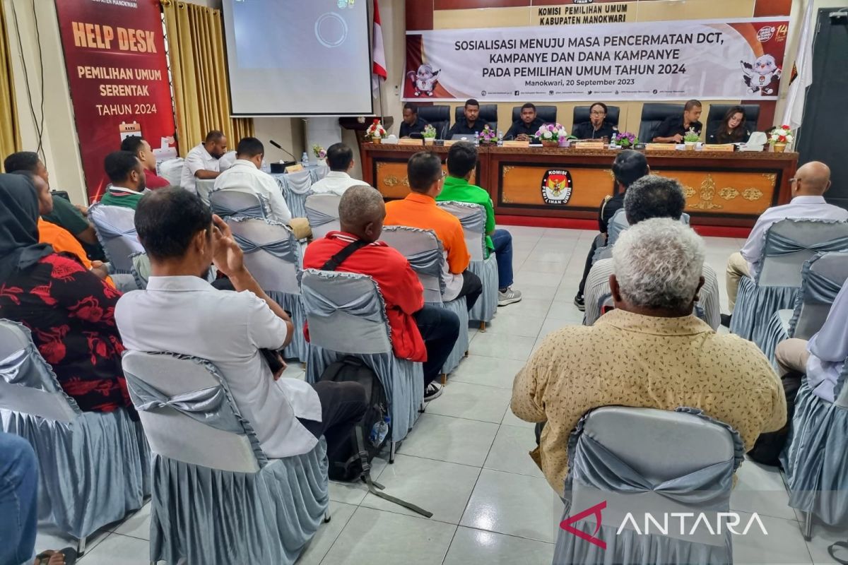 Kpu Manokwari Sosialisasikan Ketentuan Kampanye Pada Parpol Antara