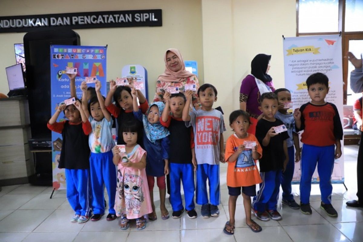 Disdukcapil Kota Tangerang sudah cetak 581.118 kartu identitas anak