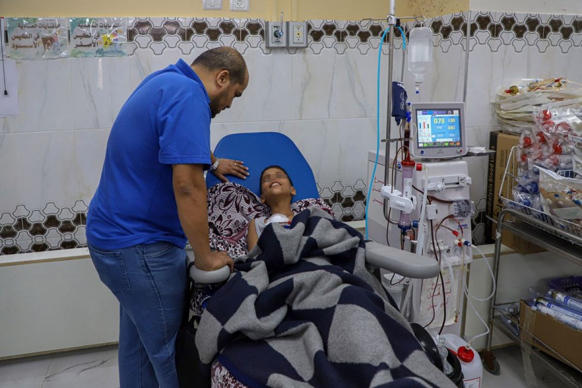 1.100 pasien gagal ginjal di Gaza hadapi kelangkaan obat