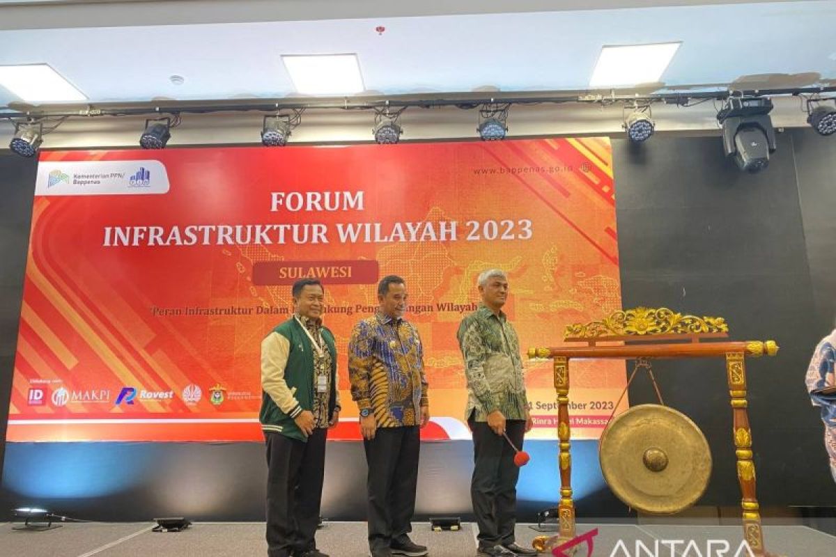 Bappenas holds Regional Infrastructure Forum in Sulawesi