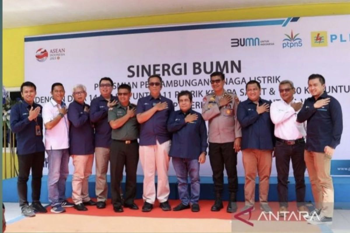 Bersinergi dengan PLN, PTPN V efisiensi hingga Rp172,8 miliar