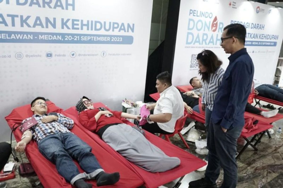 Peringati 2 tahun merger, Pelindo Multi Terminal gelar donor darah