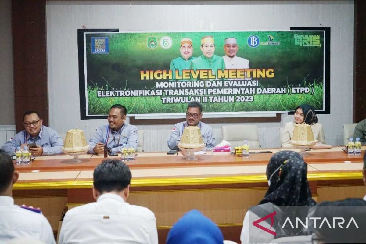 Bank Indonesia mengapresiasi semangat transaksi digital Pemkab Sidrap