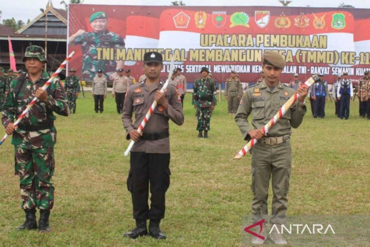 Pangdam XIV/Hasanuddin : TMMD dapat tingkatkan kemanunggalan TNI-Rakyat