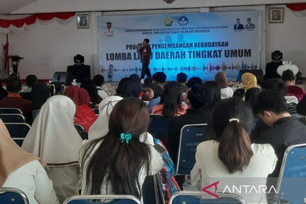 79 peserta pelajar dan mahasiswa ikuti lomba lagu daerah