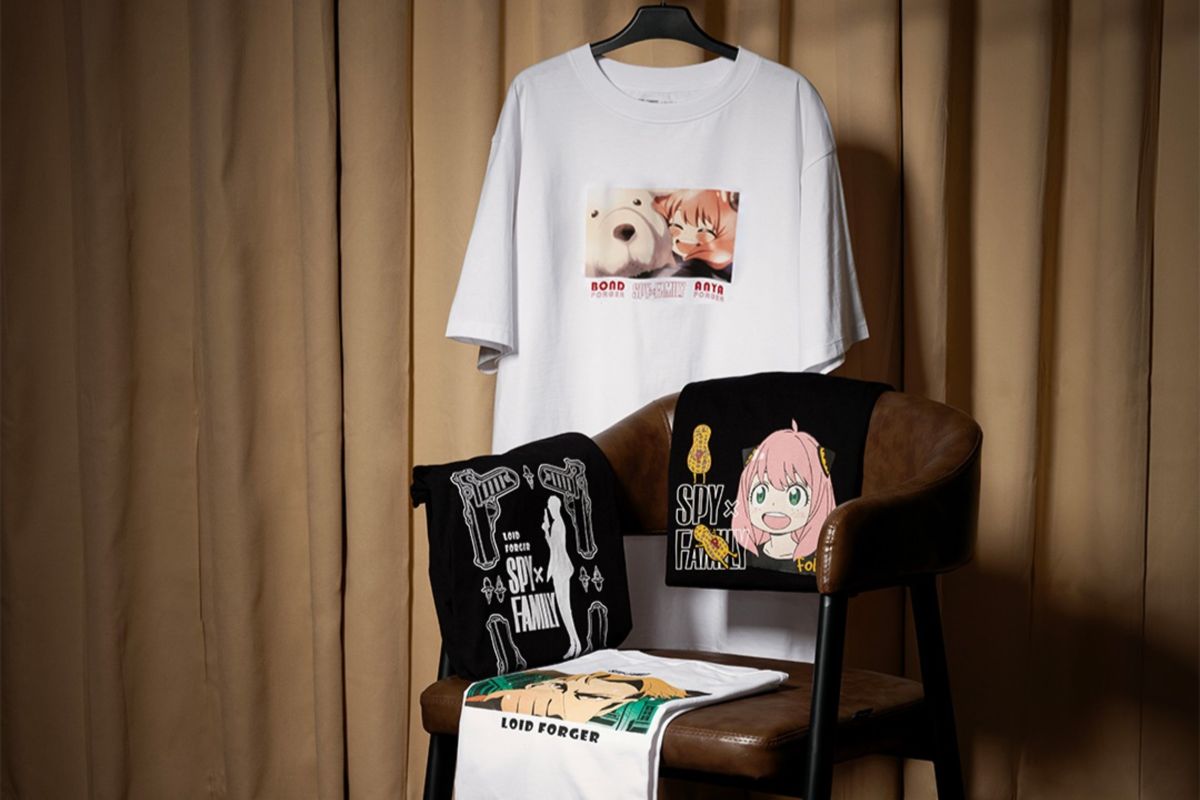 EXECUTIVE luncurkan t-shirt kolaborasi dengan anime Jepang Spy x Family