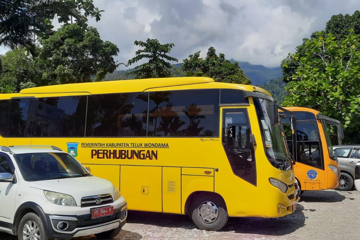 Pemkab Teluk Wondama beli dua bus untuk angkutan umum