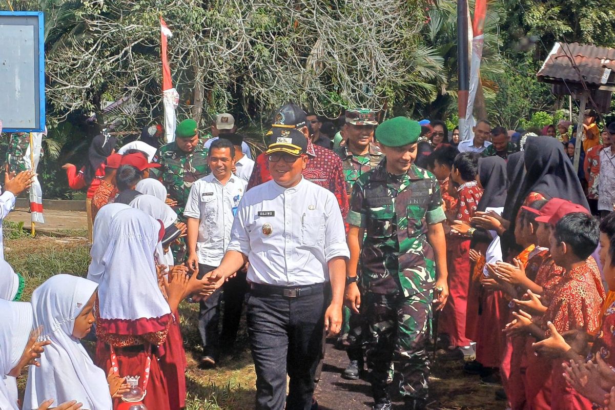 Kodim 1207/Pontianak memilih Desa Limbung menjadi lokasi TMMD 2023