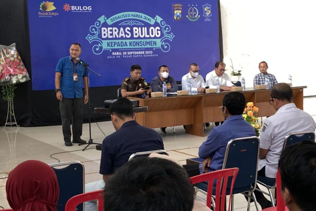 Pemkot Surabaya bersama PD Pasar Surya cegah penimbunan beras