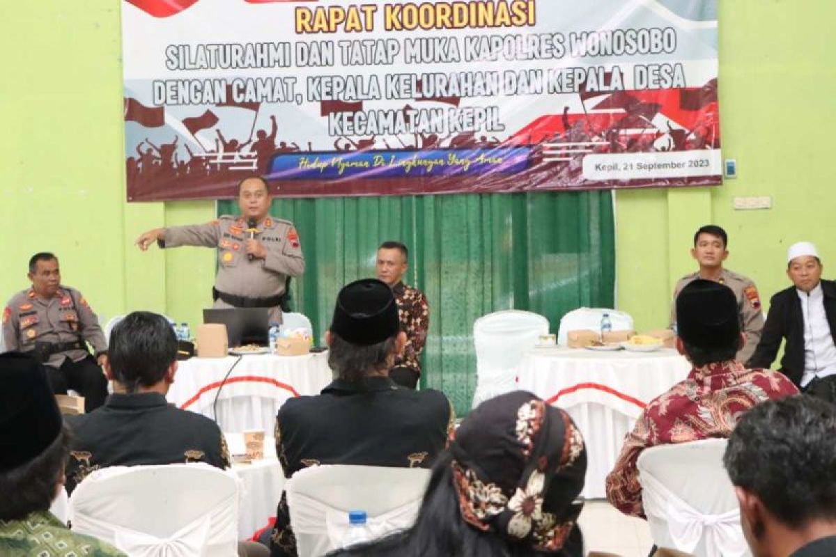 Polres Wonosobo pererat sinergi dengan masyarakat