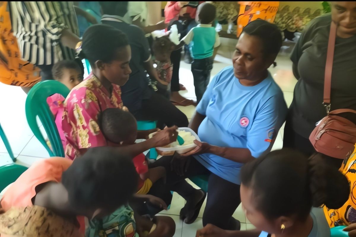 Pemerintah Sorsel berikan makanan tambahan kepada anak stunting