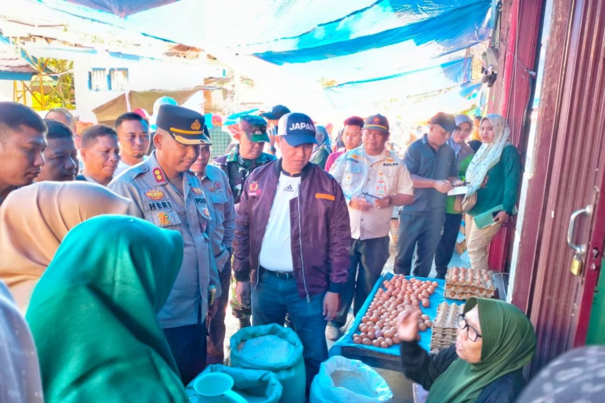 Pemkab dan Polres Lampung Barat pantau stok dan harga beras