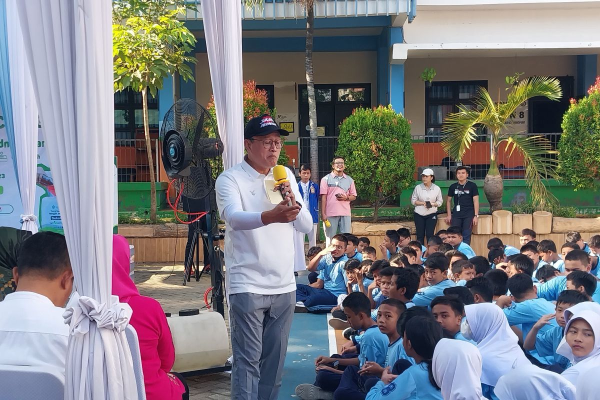 Wali Kota Jakpus mengajak pelajar donasikan minyak jelantah