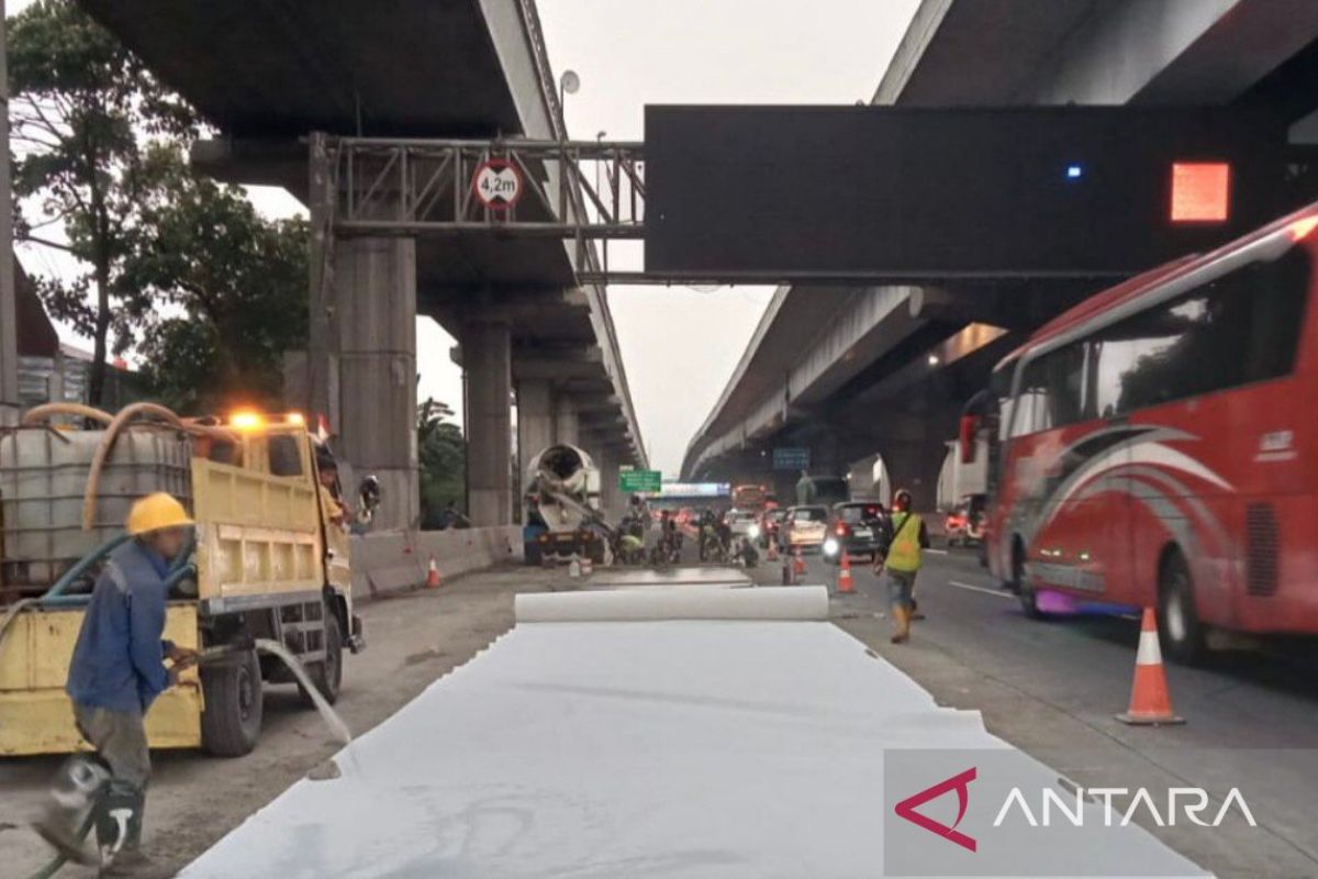 Jasamarga rekonstruksi SS Cikarang Timur Tol Jakarta-Cikampek