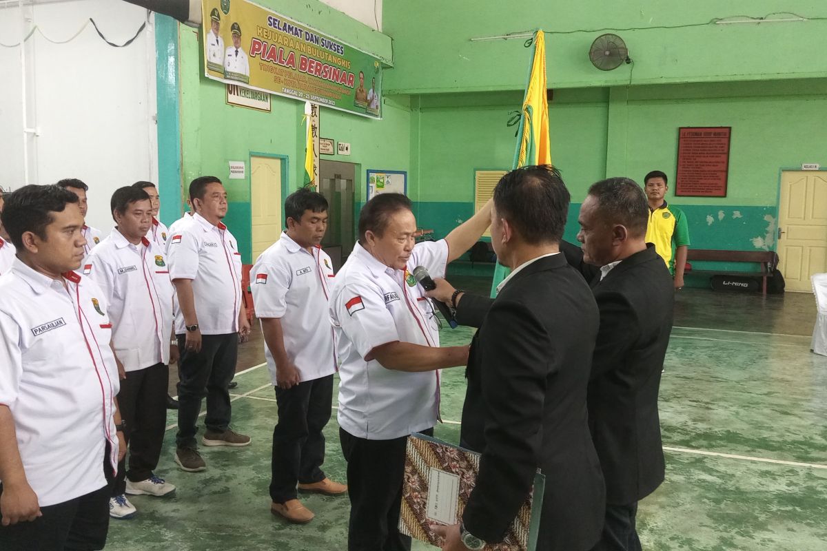 PBSI Sumut lantik pengurus PBSI Padangsidimpuan 2022-2026