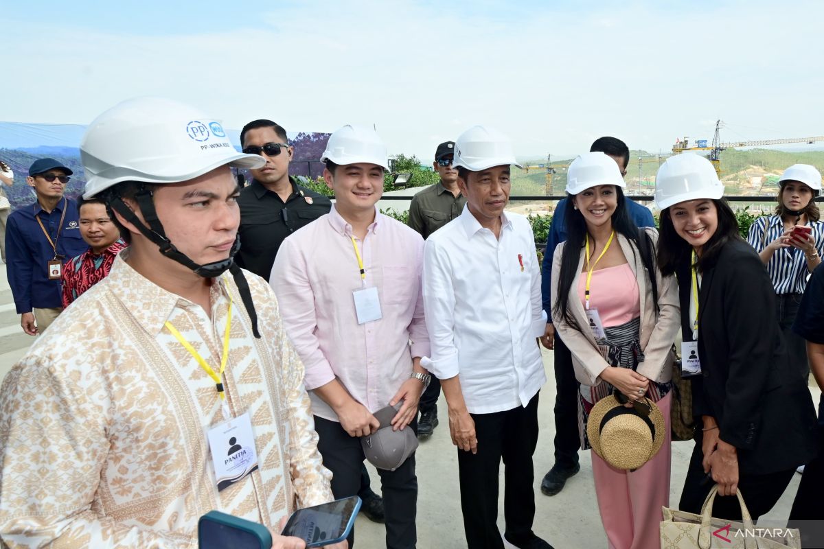 Jokowi ajak penggiat seni melihat lebih dekat IKN Nusantara