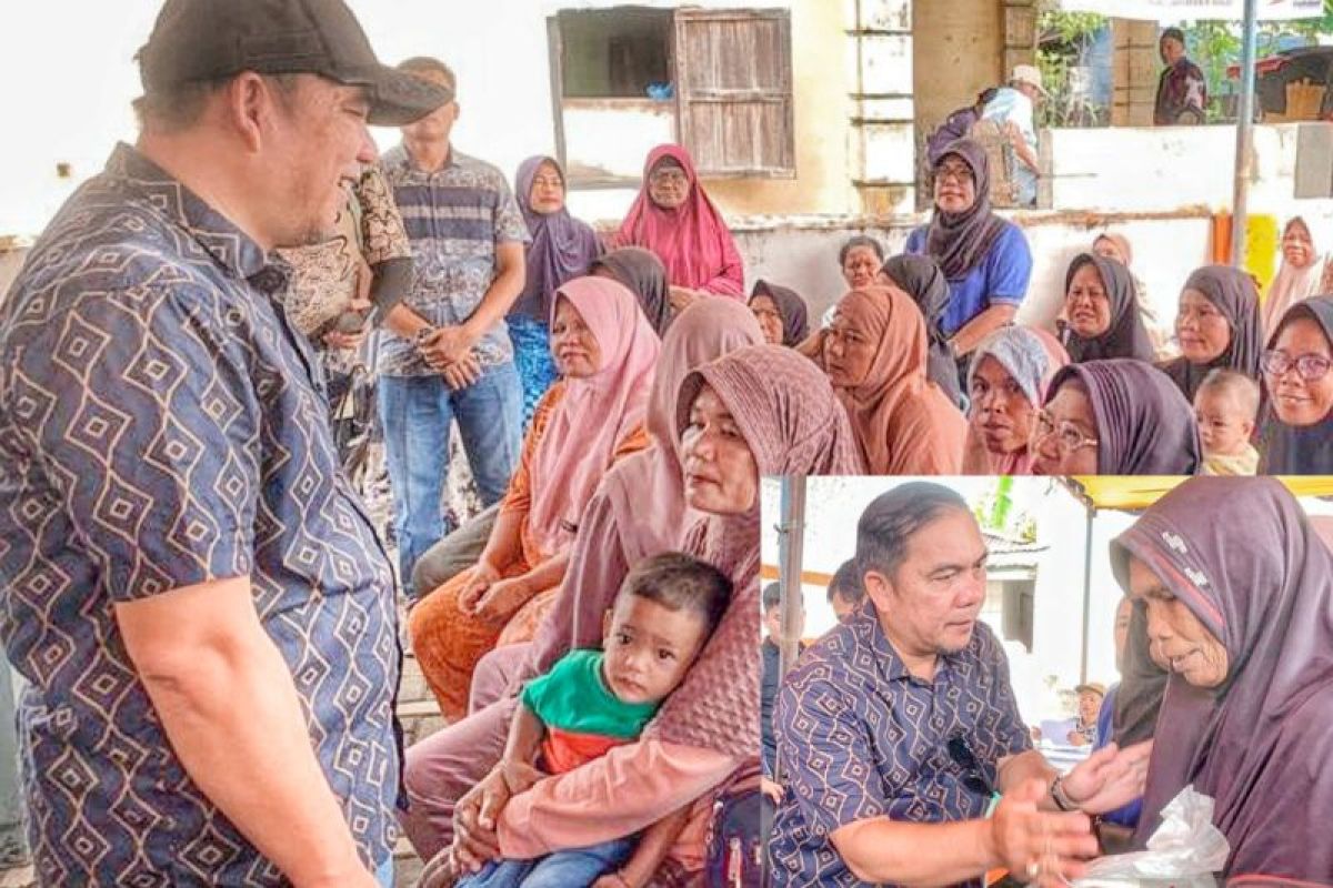 Pj Bupati Tapteng salurkan beras bantuan pemerintah