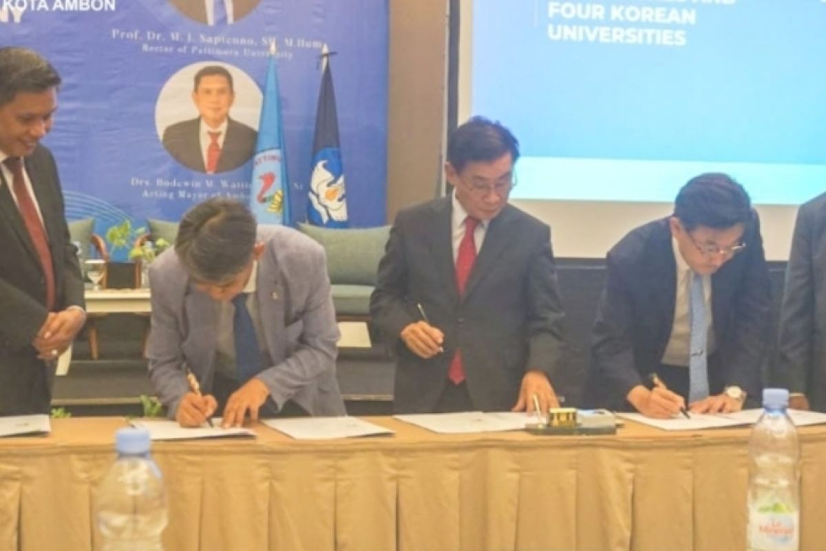 Universitas Pattimura Ambon jalin kerja sama dengan universitas di Korea Selatan