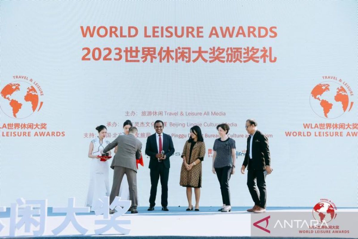 Indonesia raih tiga penghargaan pada ajang WLA 2023 dari majalah wisata China