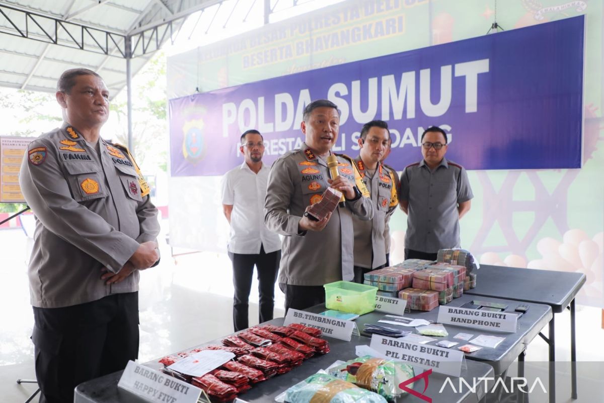 Polda Sumut tangkap 48 pelaku  penyalahgunaan narkoba