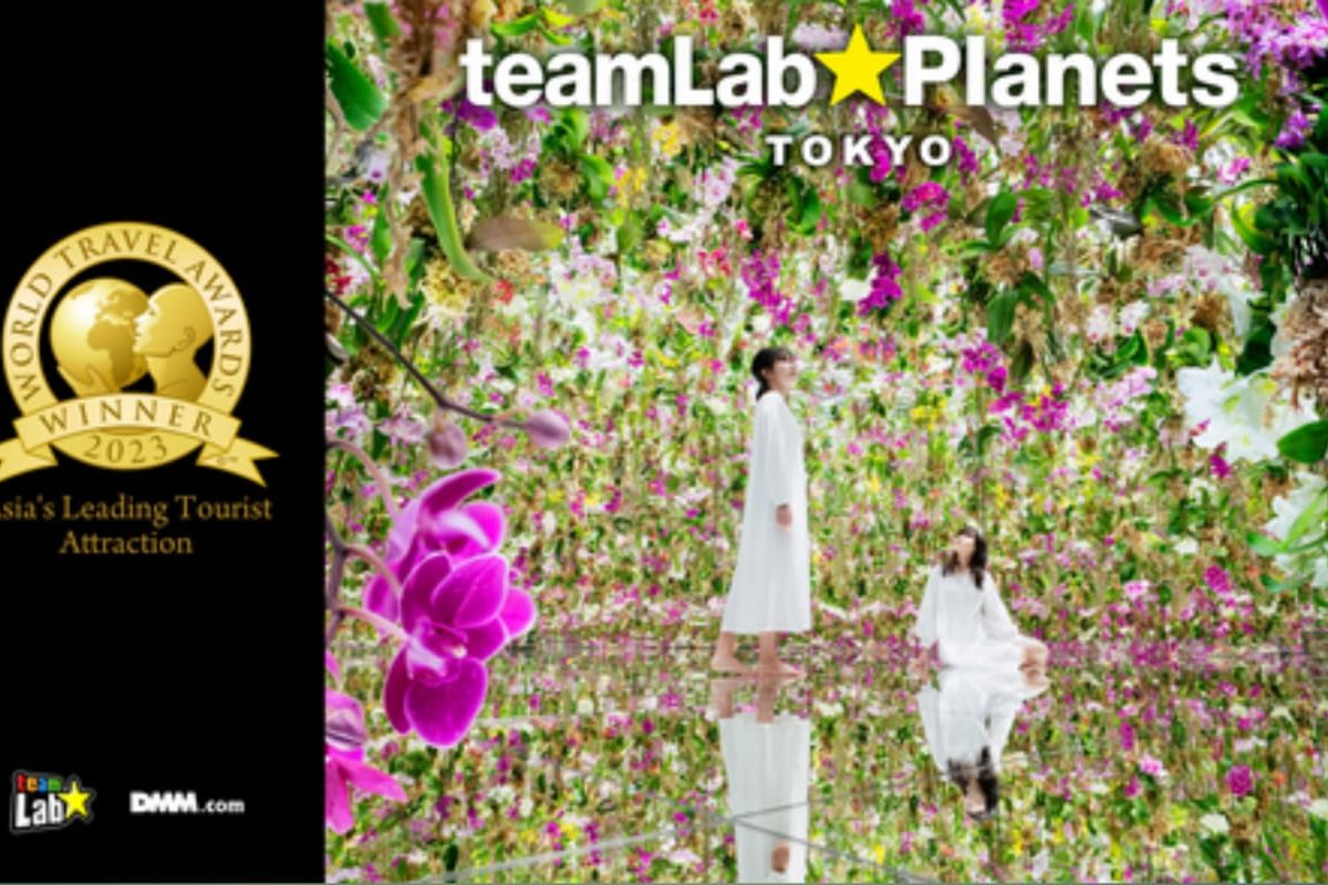 teamLab Planets TOKYO Wins the World Travel Awards for “Asia’s Leading Tourist Attraction 2023”