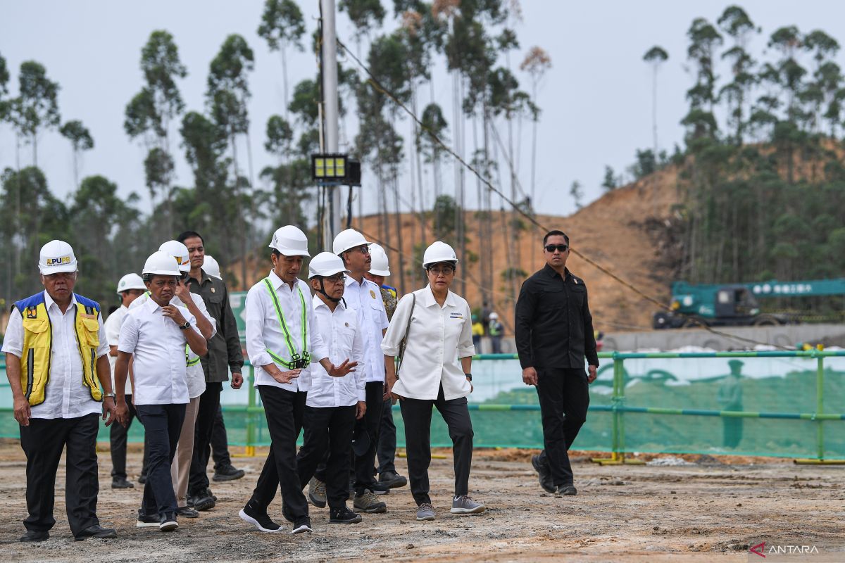 Pembangunan Istana Presiden di IKN masih berjalan sesuai target