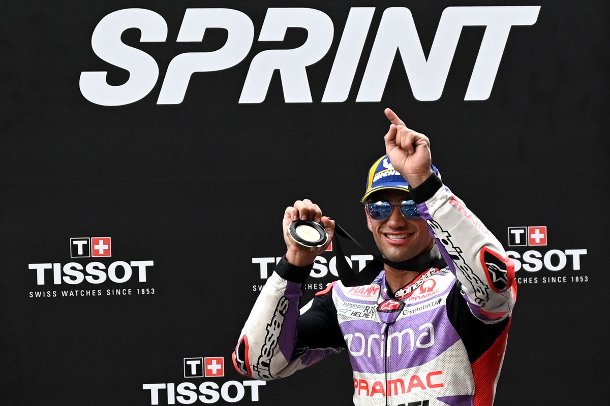 Jorge Martin juarai Sprint MotoGP India, Marquez kembali ke podium