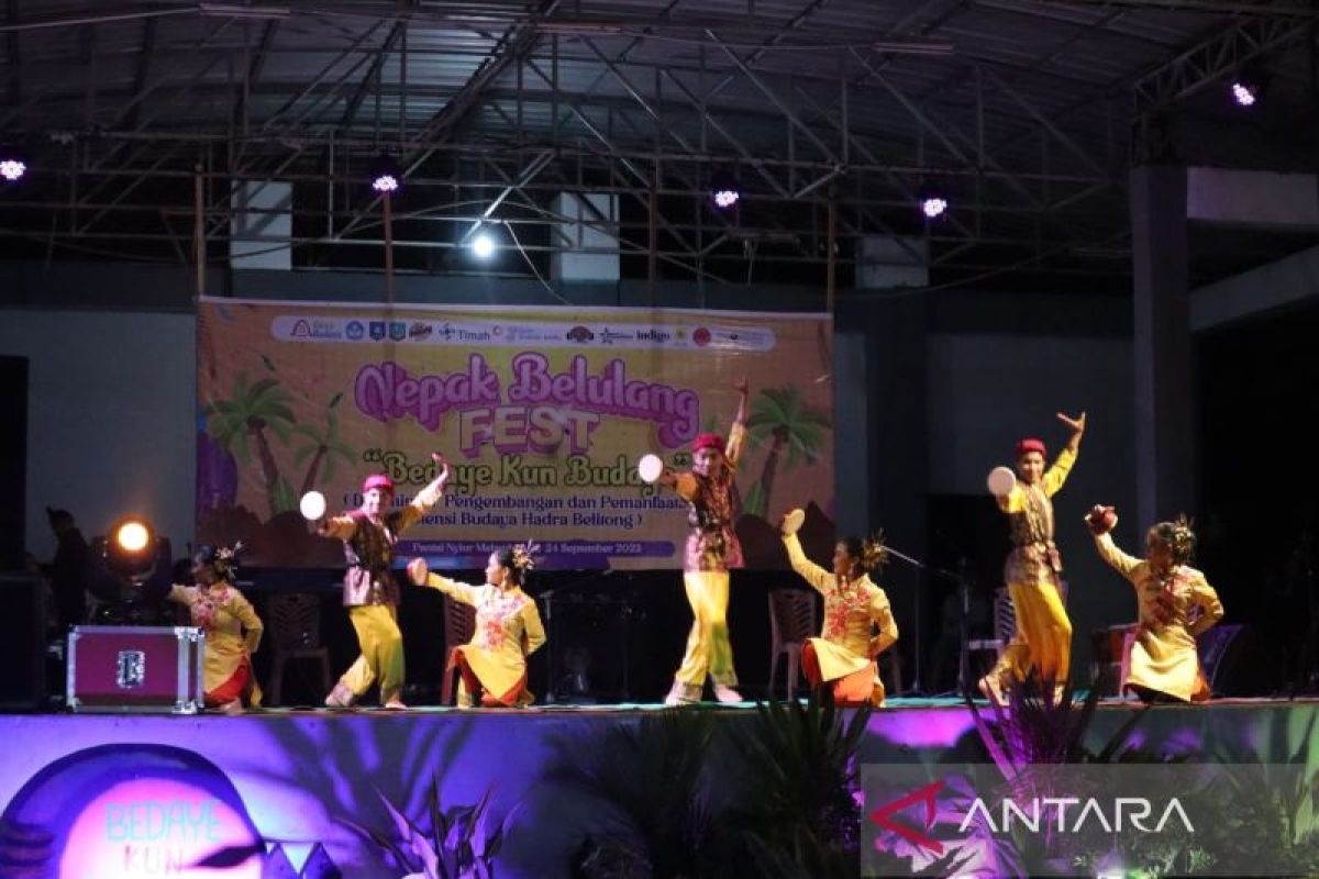 Belitung Timur gali potensi budaya dan kesenian tradisional lewat festival Nepak Belulang