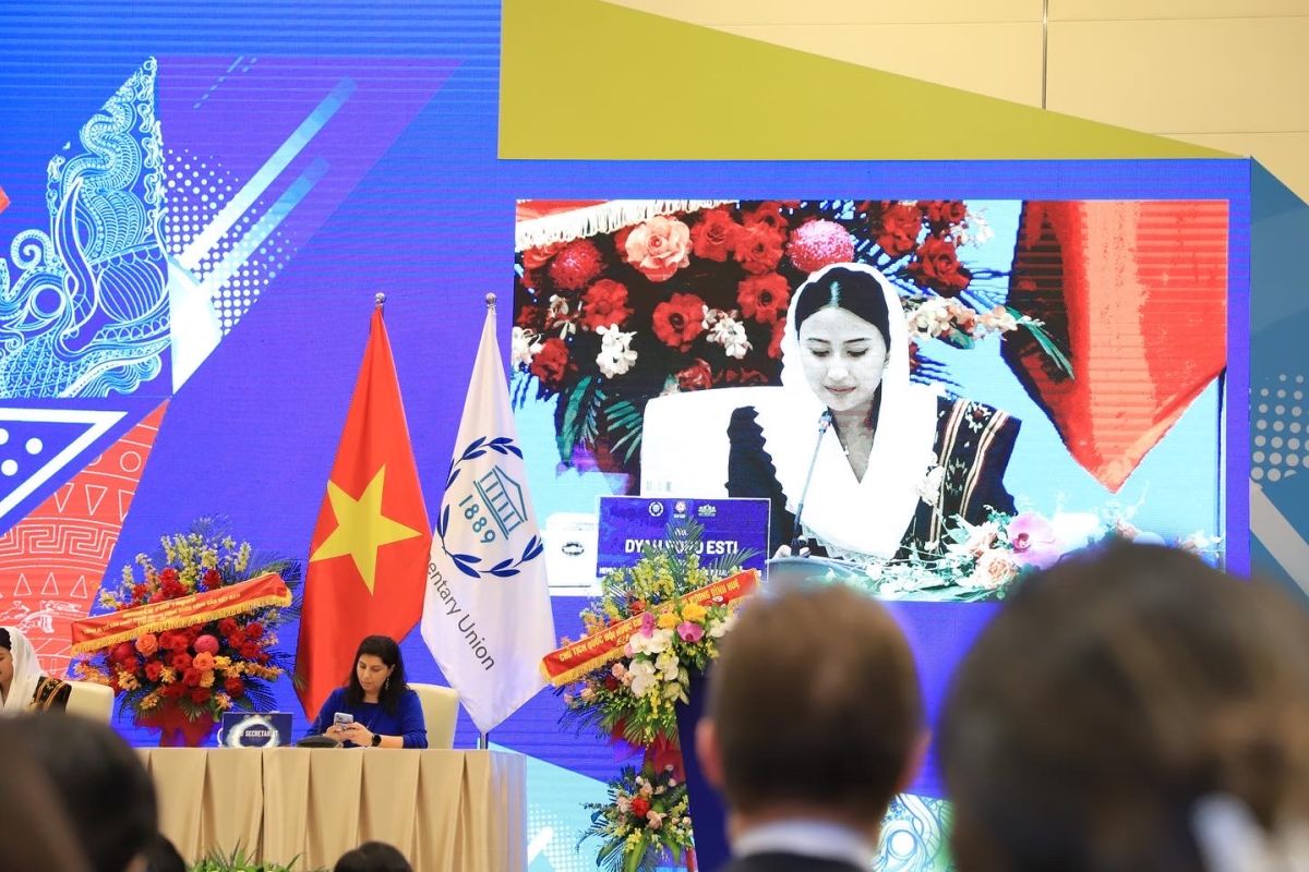 Roro Esti jelaskan langkah capai SDGs pada sidang IPU di Vietnam
