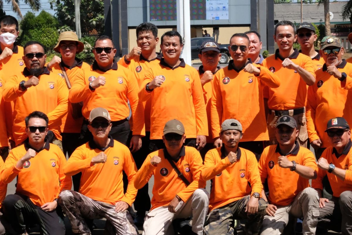 Kapolda Banten lepas lomba berburu bakti Bhayangkara ke-77