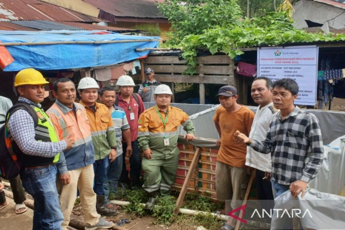 Lagi, kelompok tani di Kecamatan Puncak Sorik Marapi dapat CSR dari SMGP