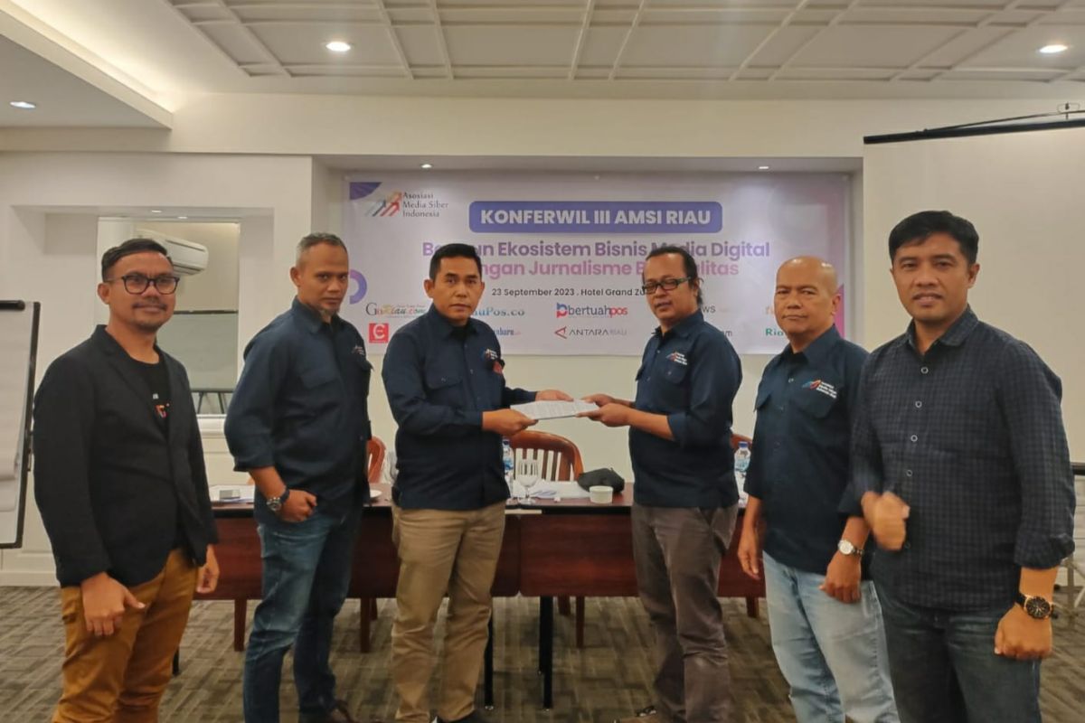 Firman Agus-Budi Satria pimpin AMSI Riau periode 2023-2027