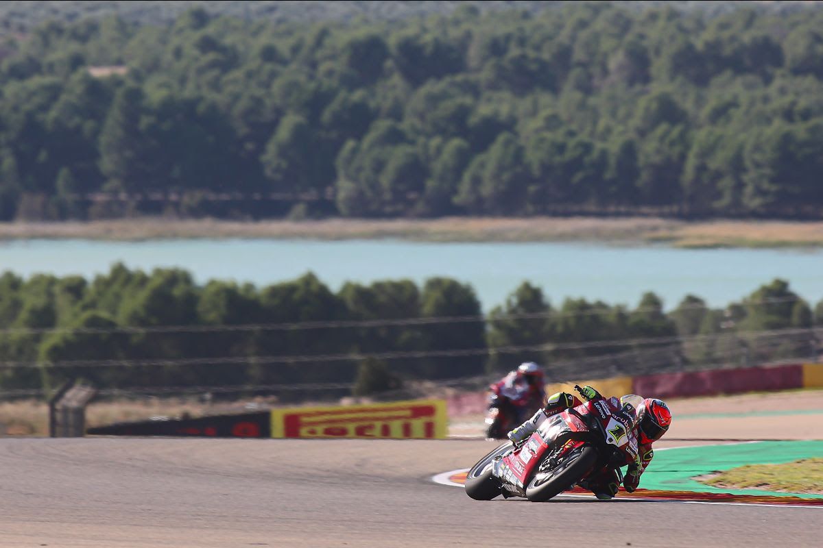 WSBK: Tim Ducati kembali dominan di hari pertama seri Aragon
