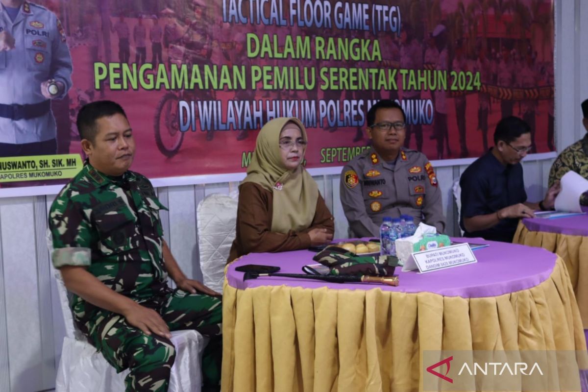 Dandim Mukomuko pastikan TNI bantu pengamanan Pemilu 2024