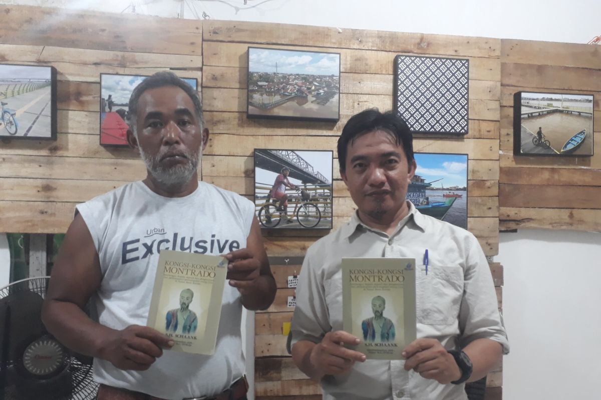 Pegiat literasi Kalimantan Barat bedah buku Sejarah kongsi-kongsi di Montrado