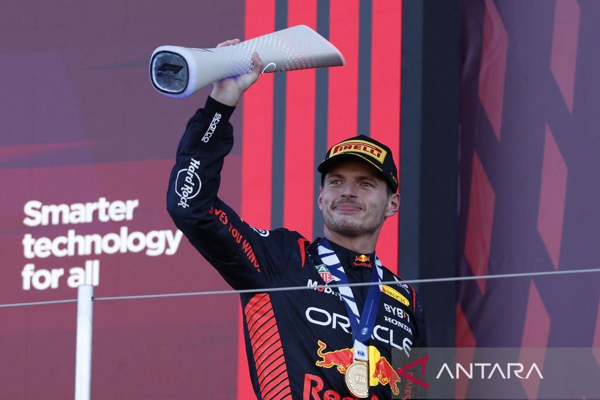Menang di Jepang, Max Verstappen bawa Red Bull juara dunia konstruktor