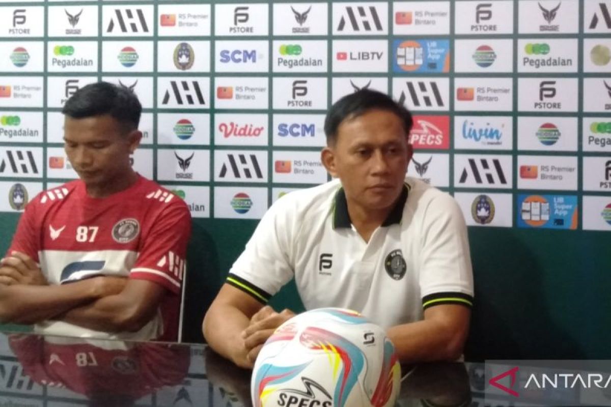 Bekasi FC latihan di Stadion Singaperbangsa agar cepat beradaptasi